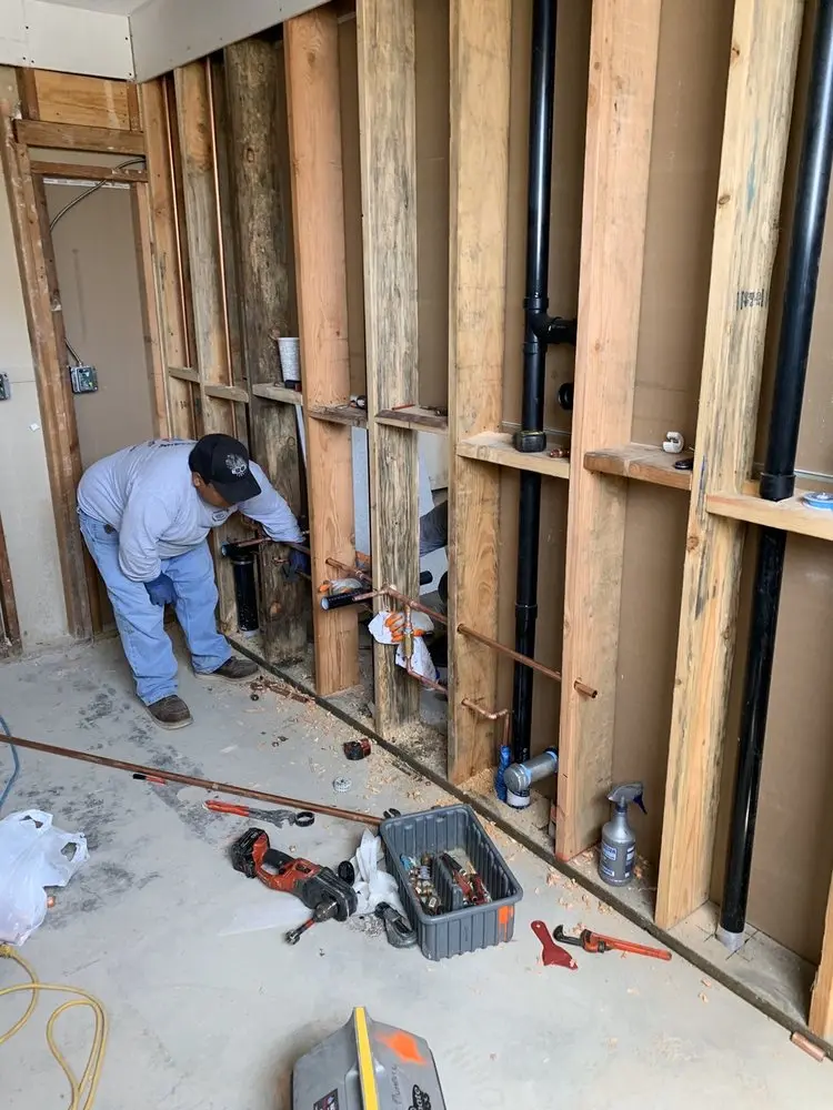 Commercial rough-in plumbing for Trenchless Sewer Repair in Storm Lake